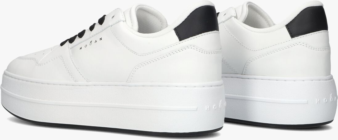 witte hogan lage sneakers h670 allacciato