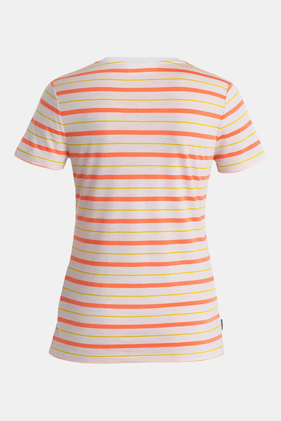 icebreaker icebreaker W Wave Ss Tee Stripe