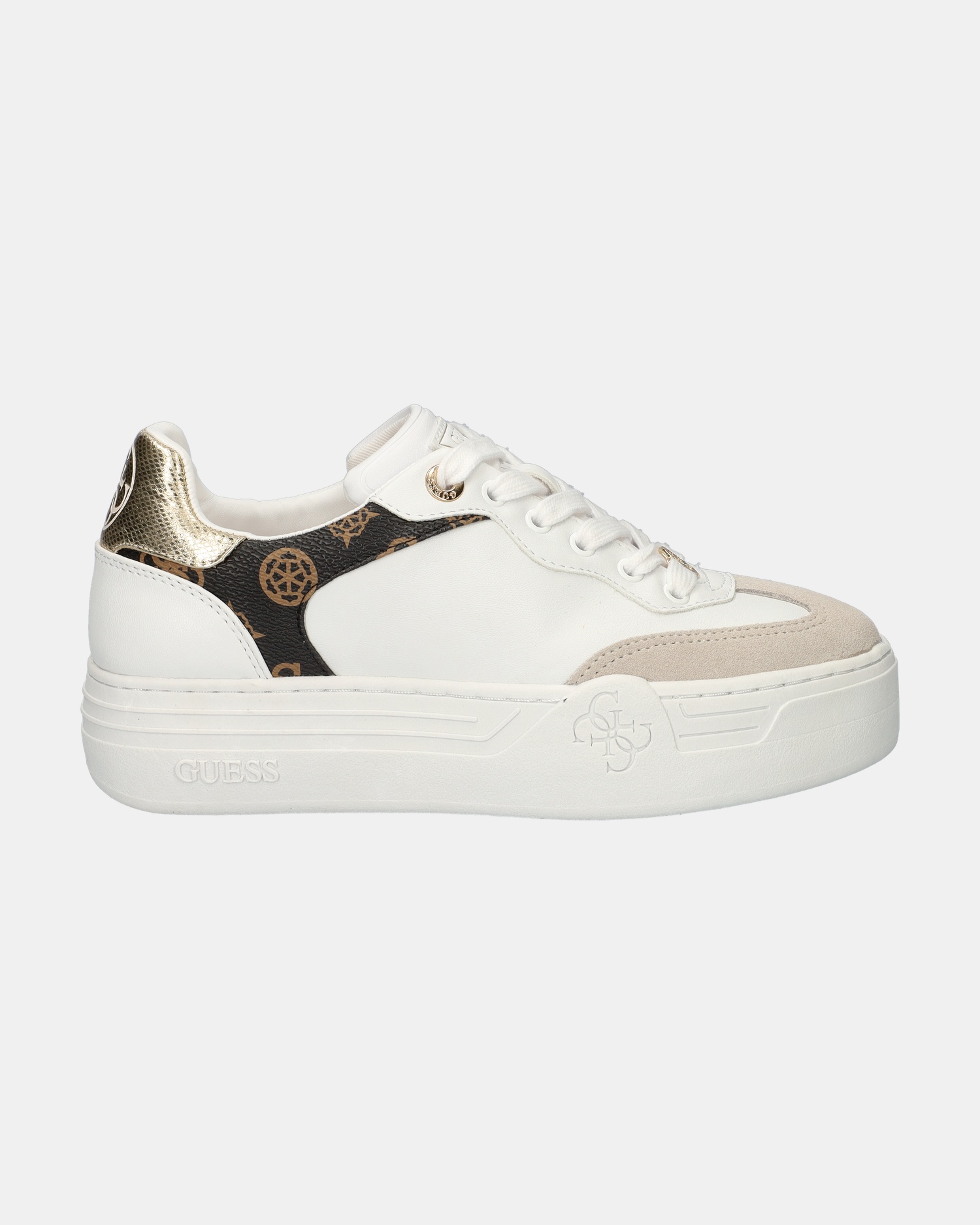 Guess Lage sneakers  - wit