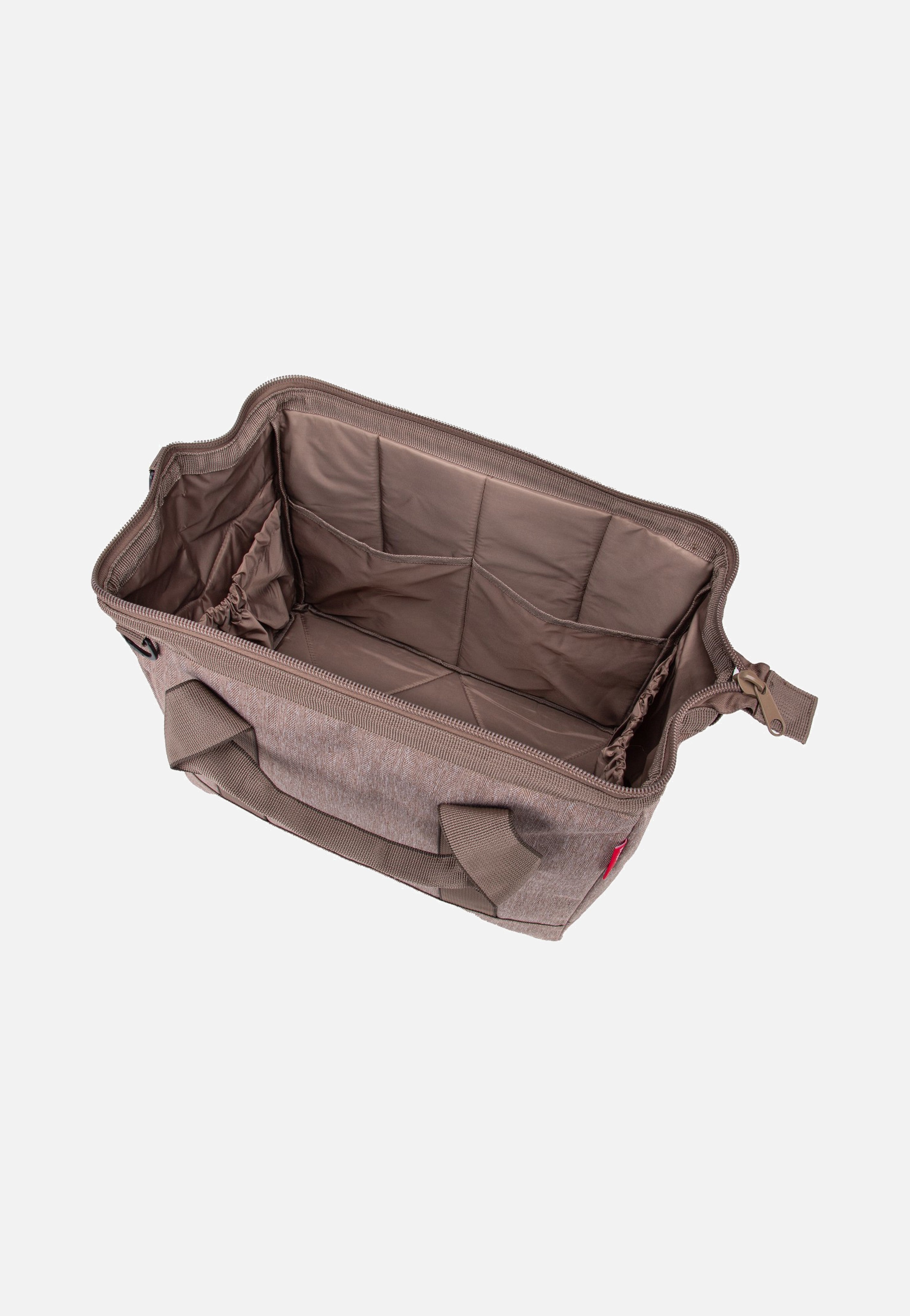 allrounder M Herringbone Mokka - Dufflebag