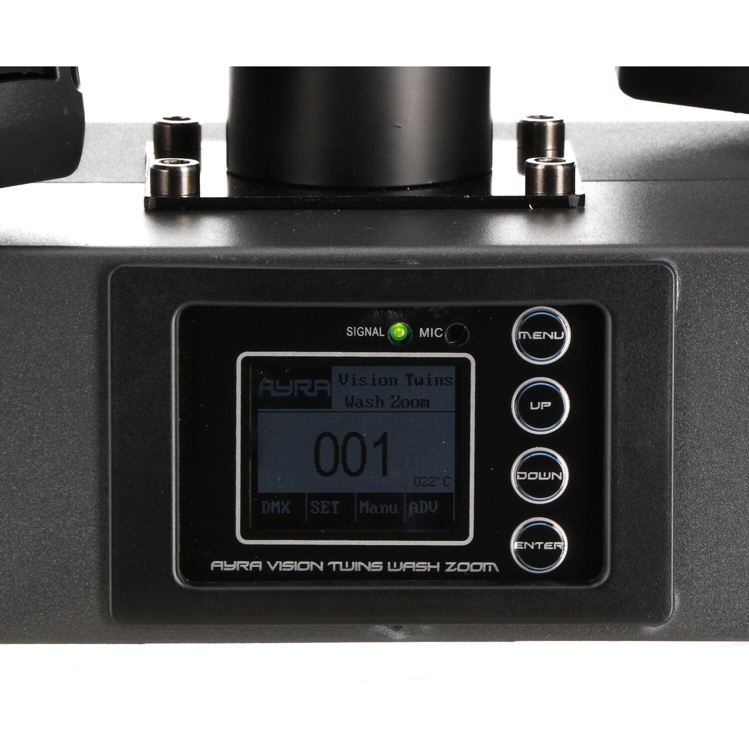 Ayra Vision Twins Wash Zoom LED movinghead set inclusief flightcase