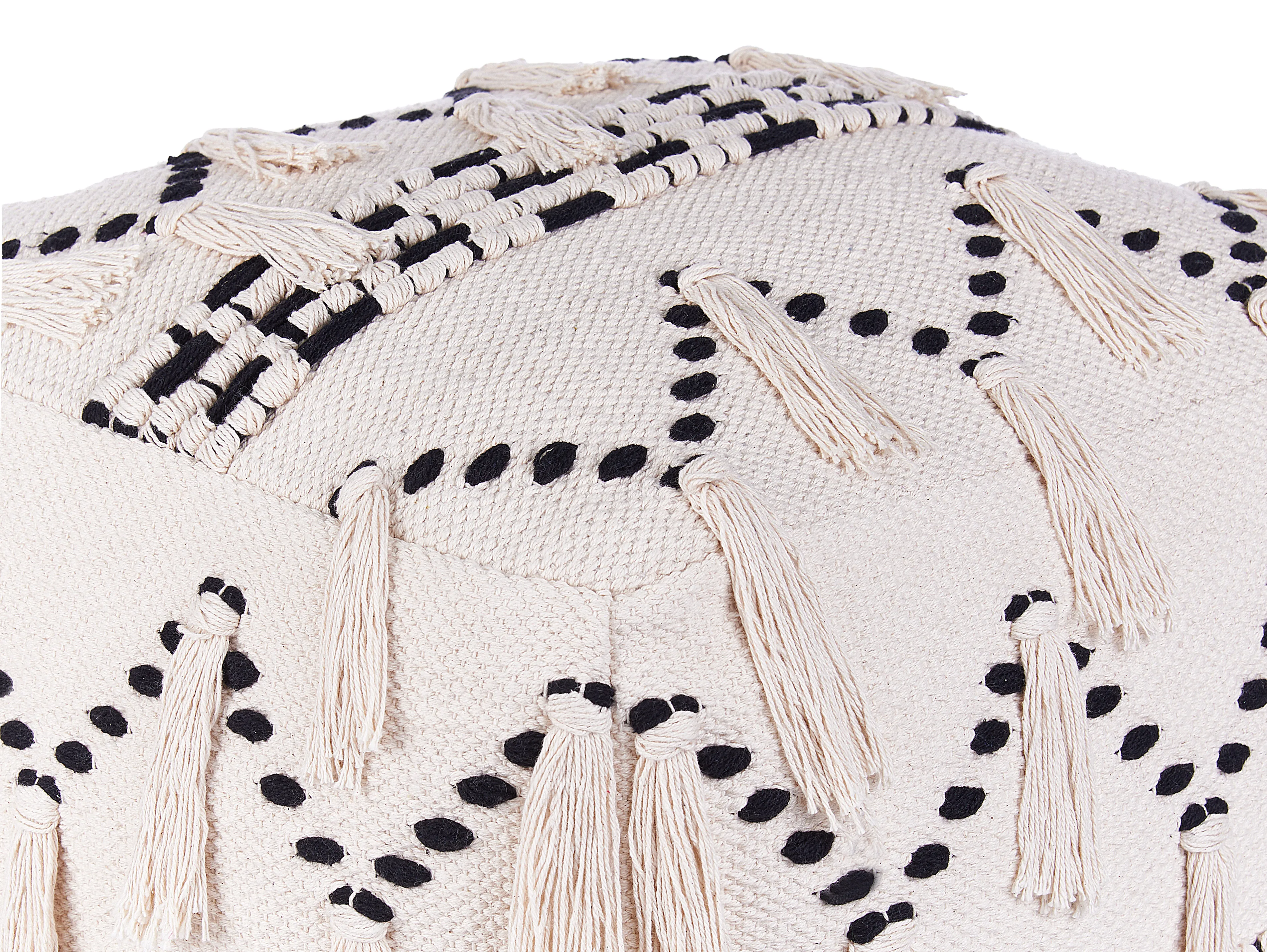 Poef THONDI Katoen Beige