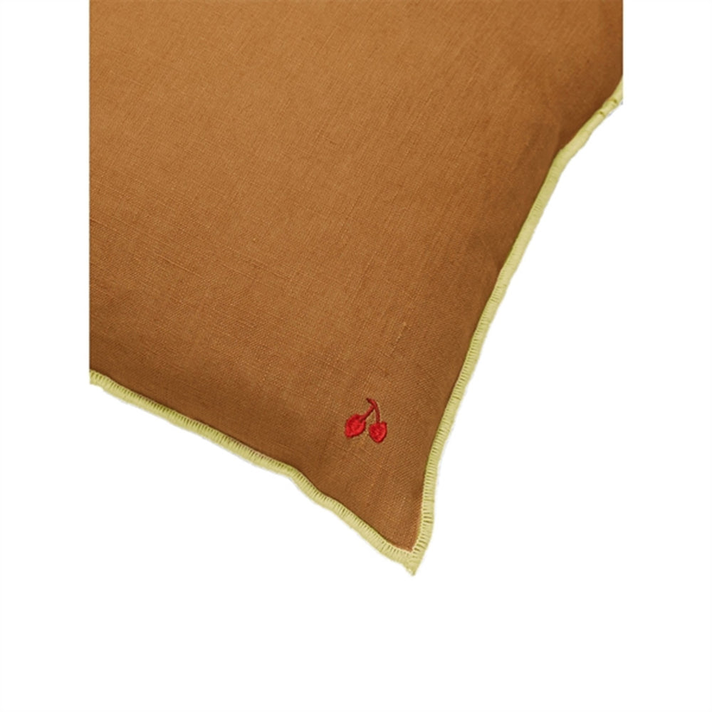Contrast Hør Pude Sugar Kelp - Ferm Living | Luksusbaby