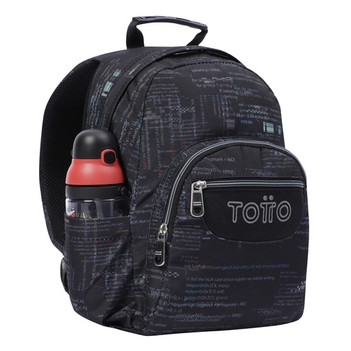 Mochila Escolar Totto Letras Internet Têmpera
