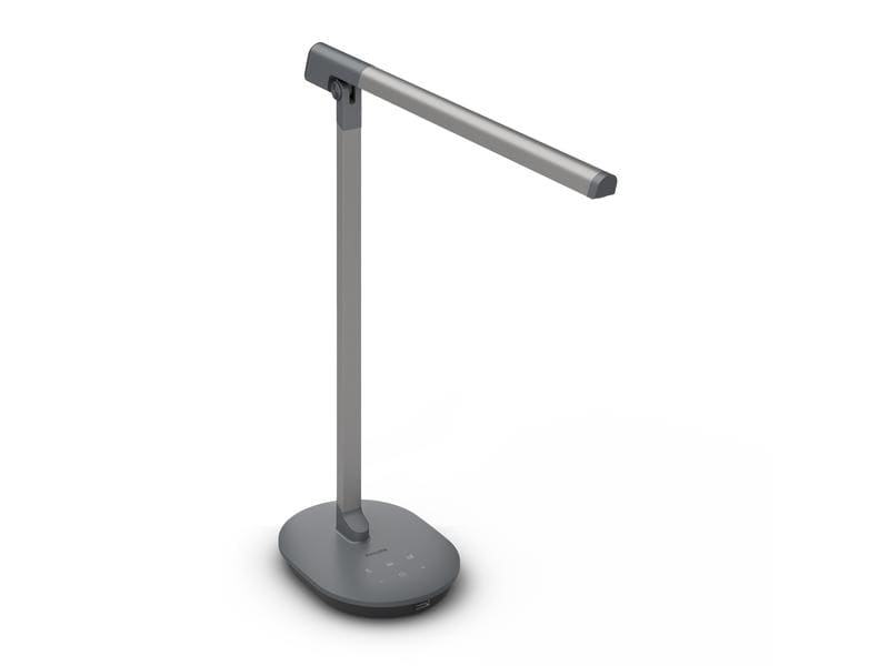 Philips Sword Tischleuchte grau 650 lm Touch-Dimmer LED-Tischleuchte