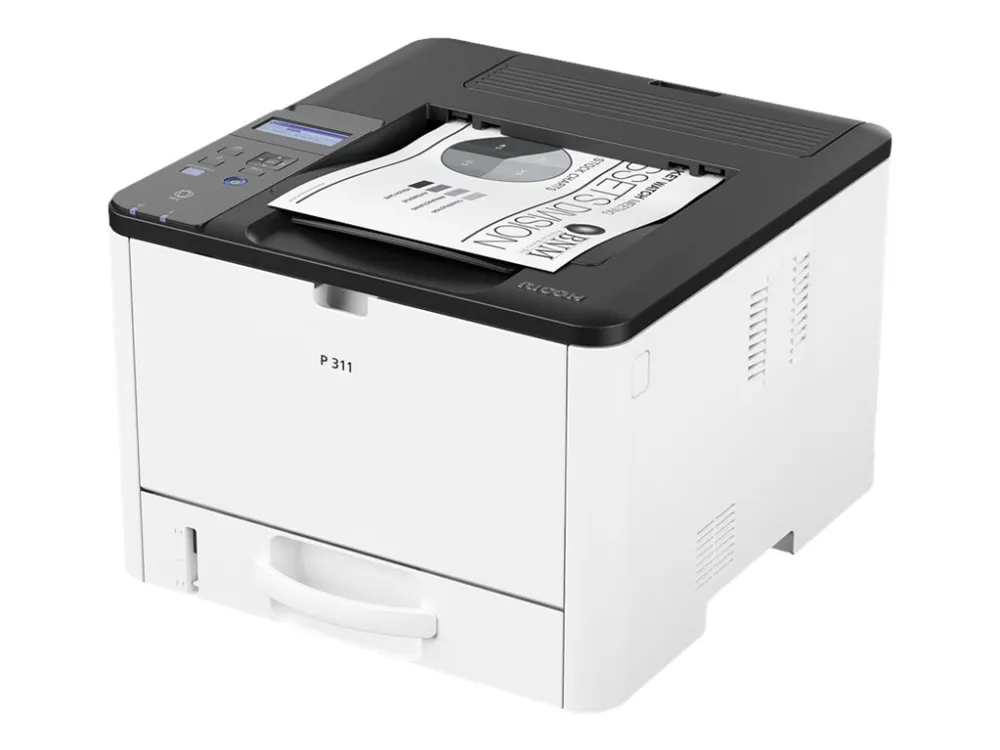 Ricoh 311 - Printer - S/H - Duplex - laser - A4/Legal - 1200 x 1200 dpi - op til 32 spm - kapacitet: 300 ark - USB 2.0, Gigabit LAN, USB 2.0 vært, NFC