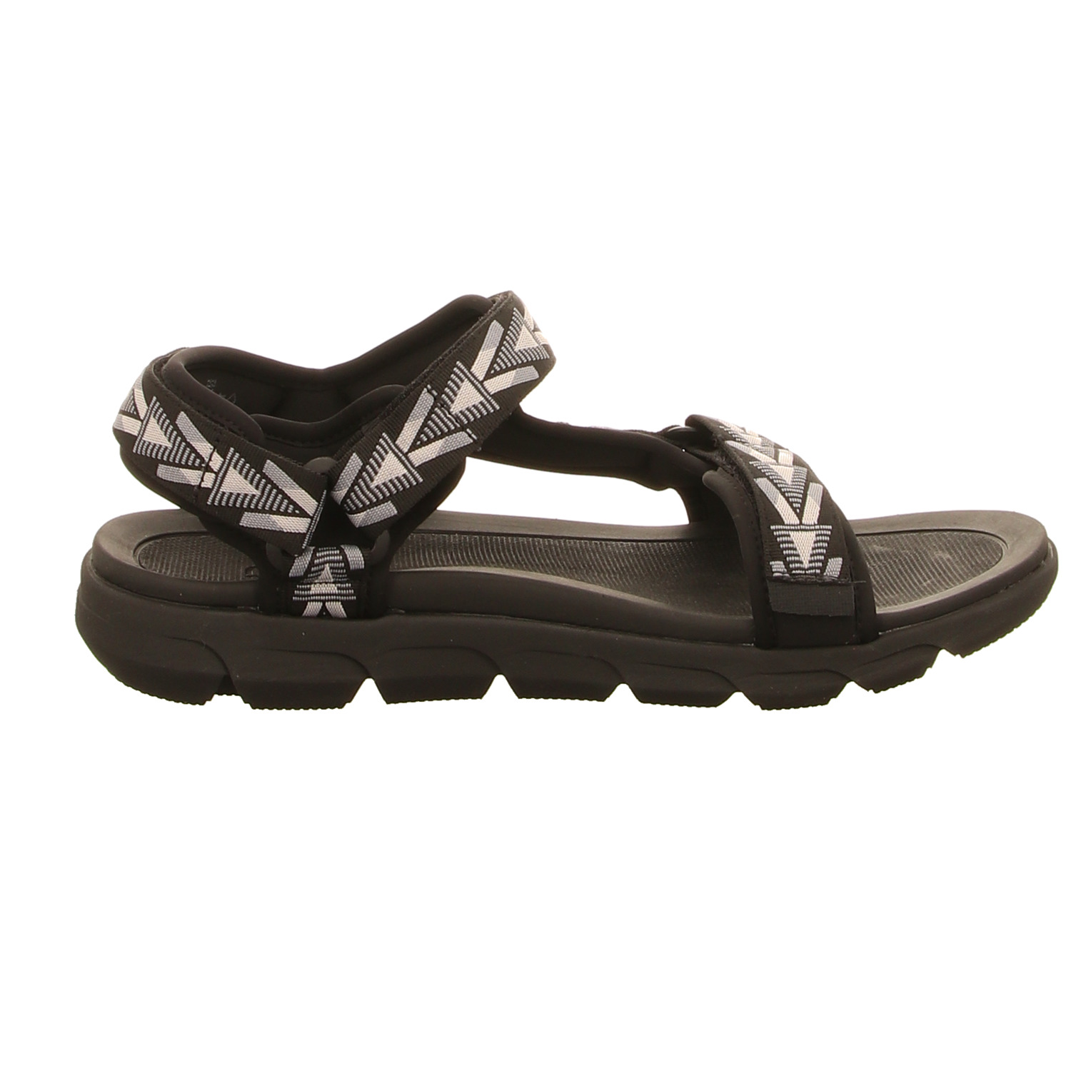 Rieker Sandalen schwarz schwarz