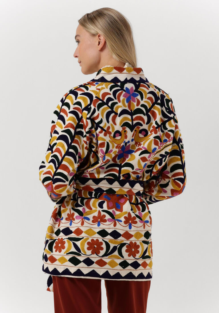 SISSEL EDELBO gebroken wit sissel edelbo kimono salome blanket jacket