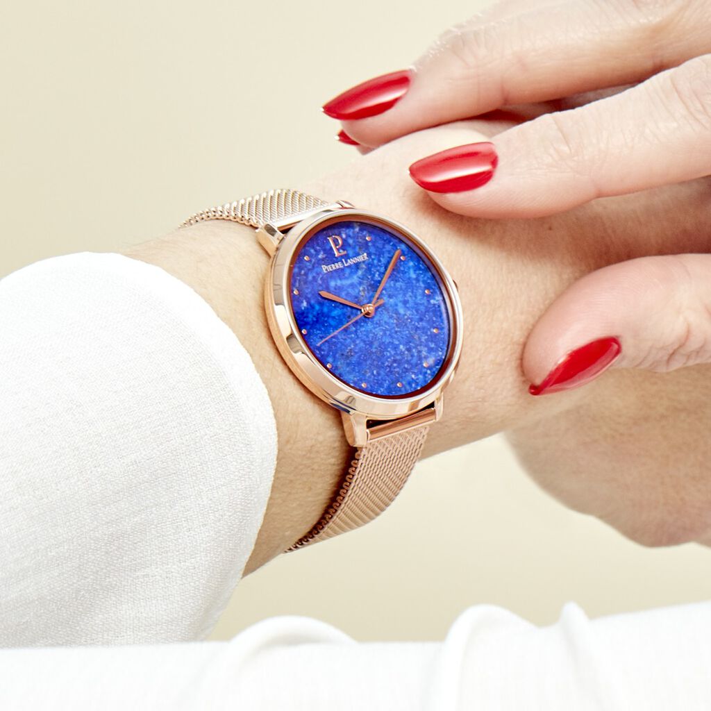 Montre Pierre Lannier Elara Bleu