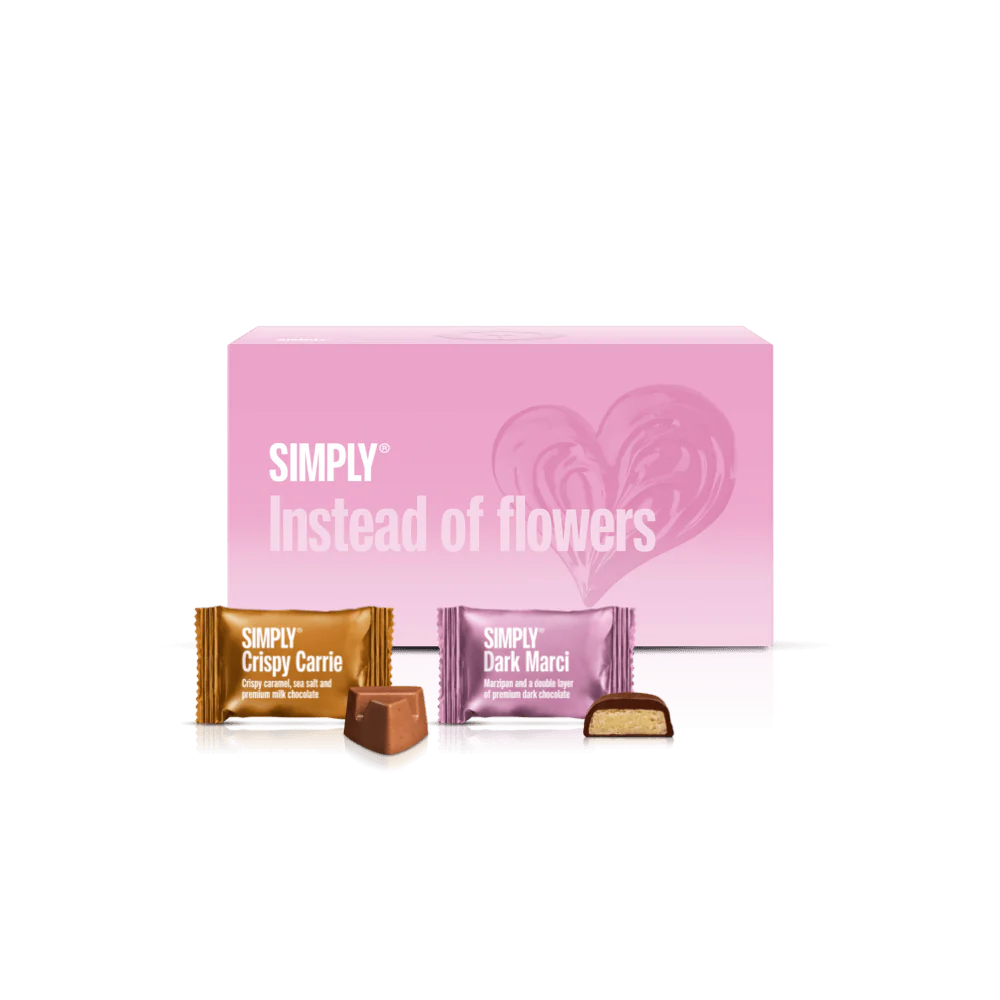SIMPLY  Instead of Flowers Combo Cube - lyserød