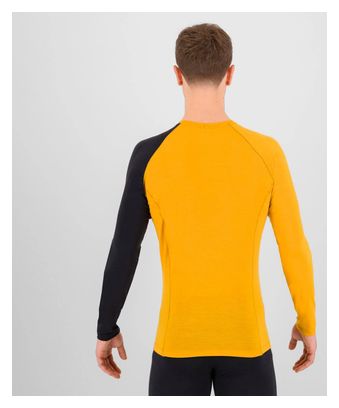 T-shirt thermique Karpos Dinamico Homme Jaune/Noir