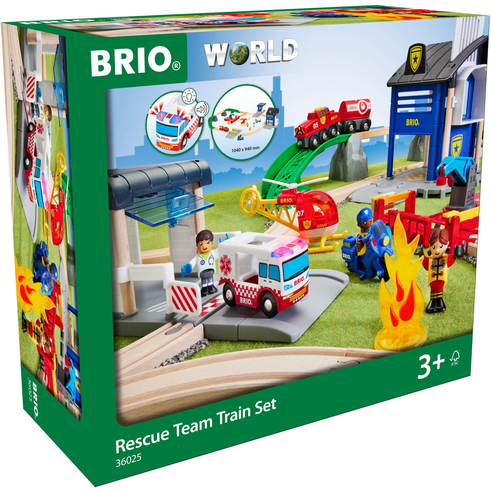 Køb BRIO® 36025 Rescue Team Togsæt