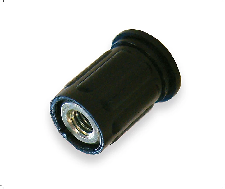 Connecteur 90° pour tube rond avec profilé plat Diall 16 mm