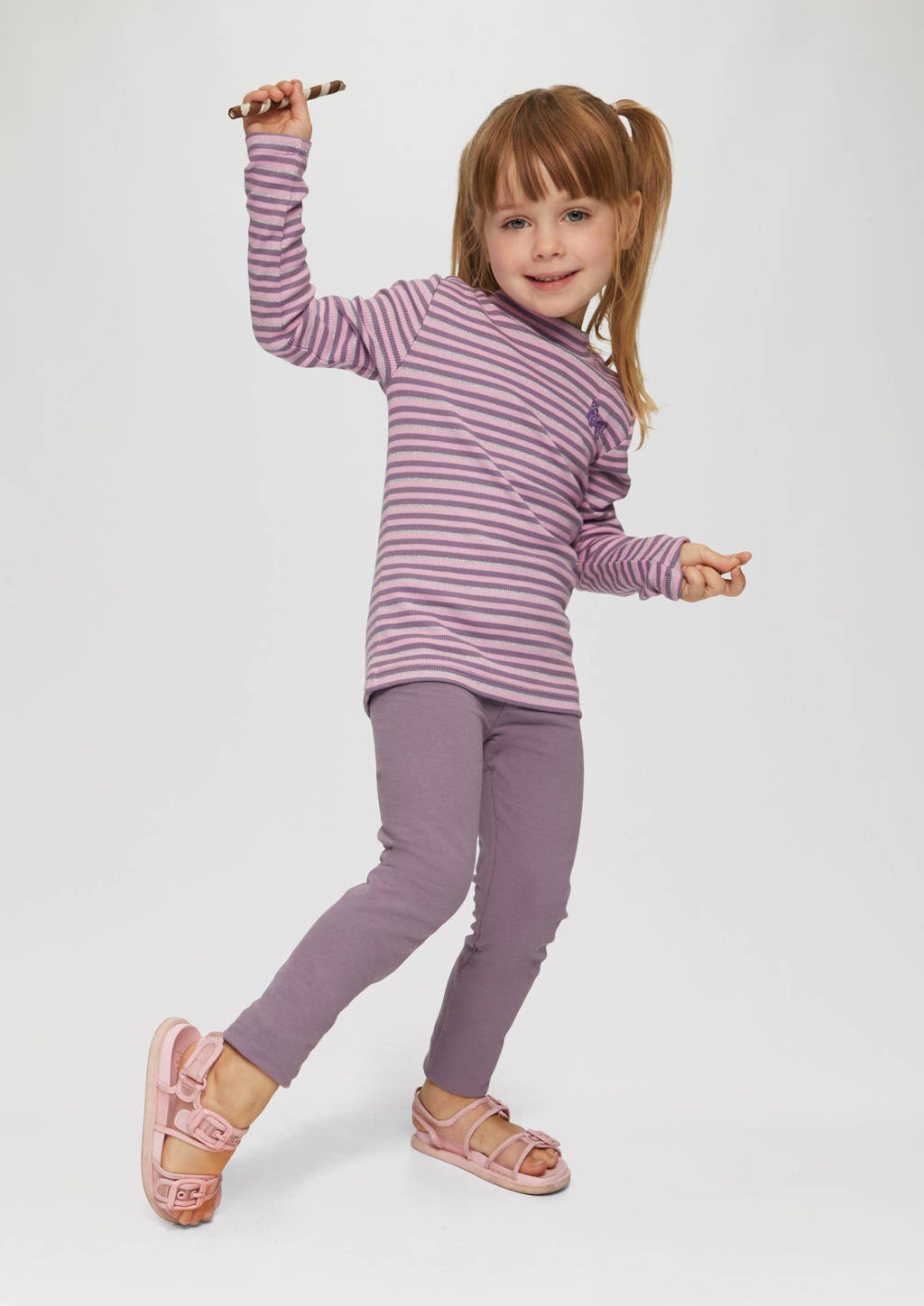 s.Oliver gestreepte longsleeve paars