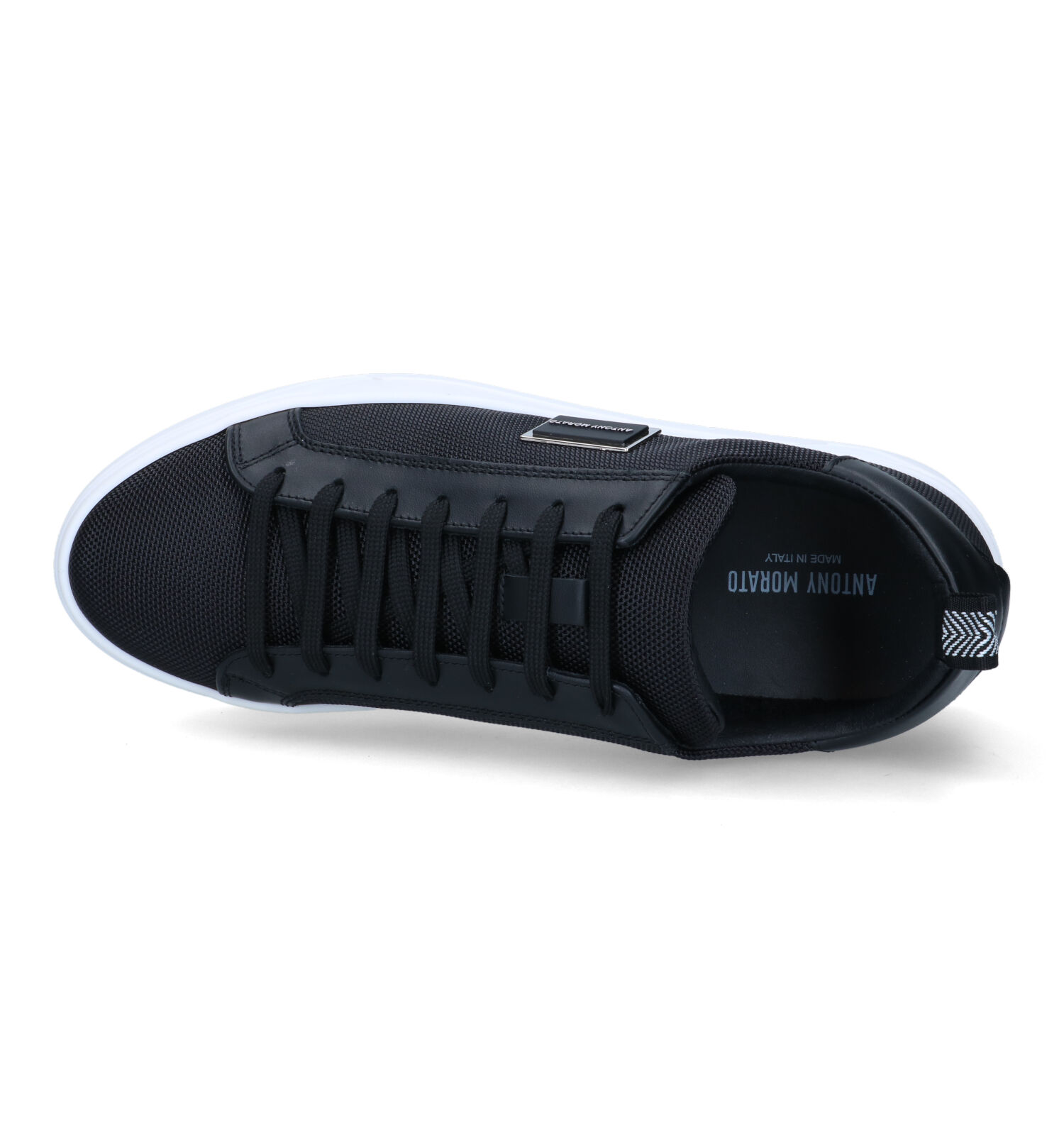 Veterschoenen zwart