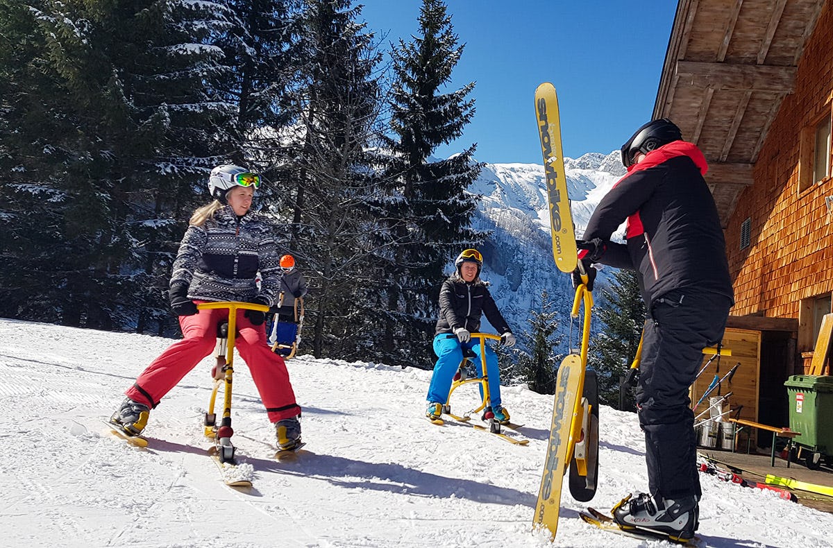Snowbiking Schladming