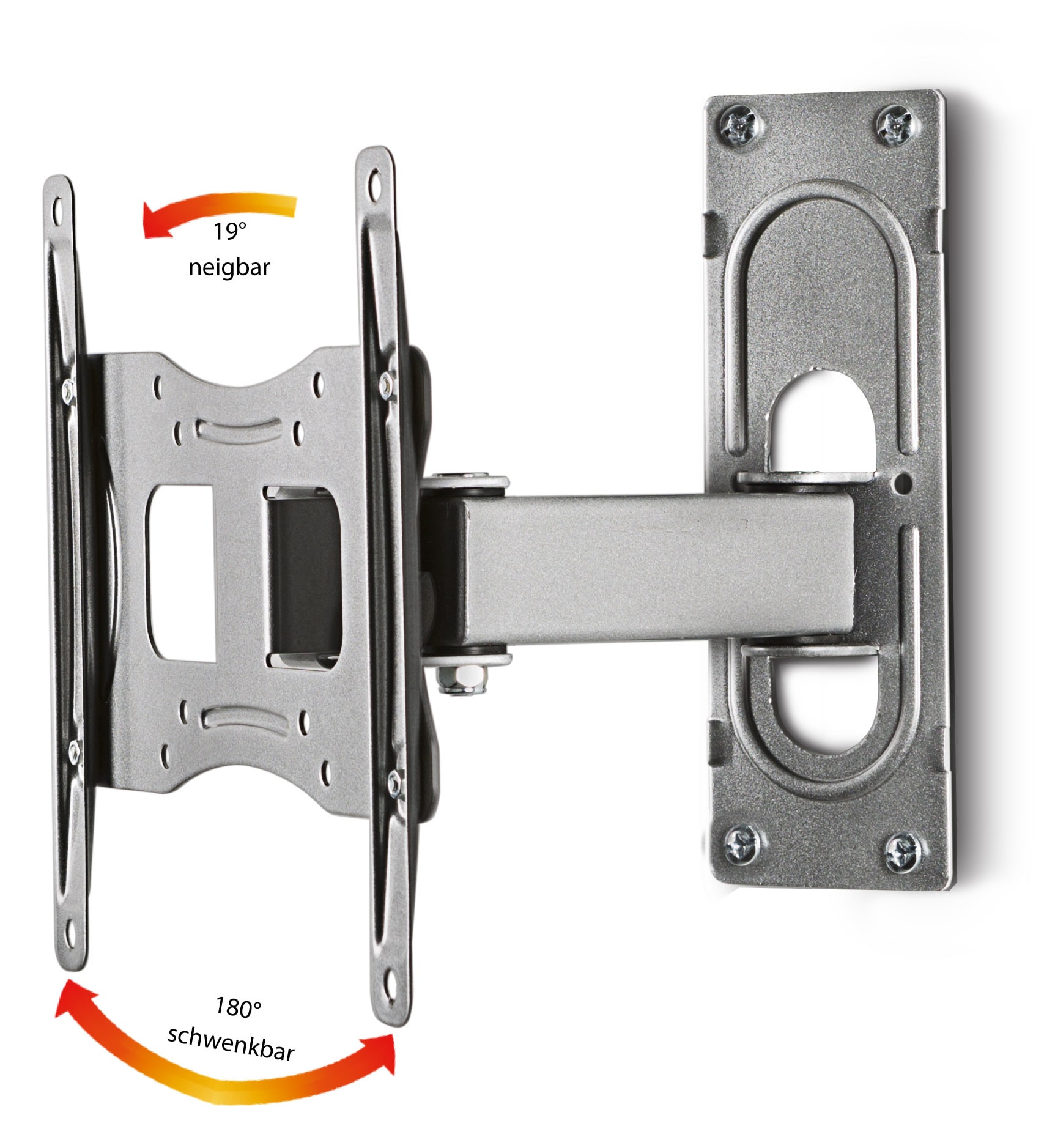 VCM Universal TV VESA Wandhalterung Halter Fernsehhalter neigbar schwenkar B-FS2