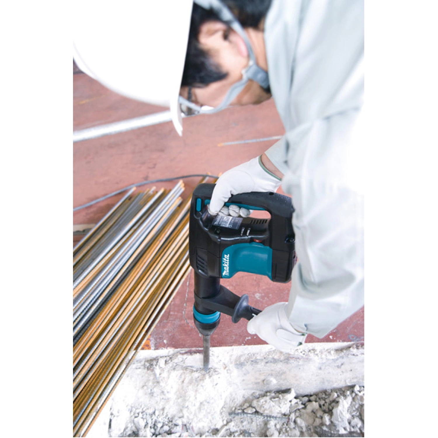 Makita HM0870C SDS-max Breekhamer in koffer - 1100W - 7,6J
