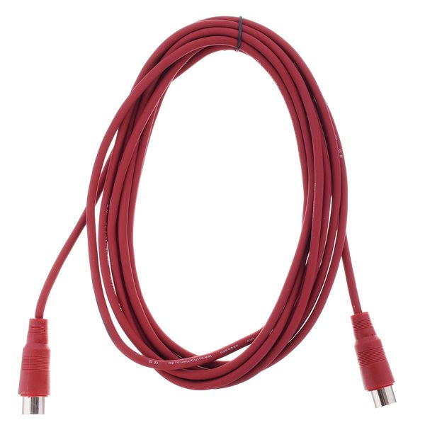the sssnake SK366-5 Midikabel Rot