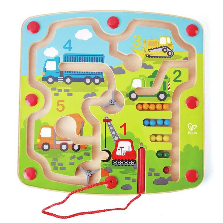 Hape Baufahrzeuge- Labyrinth