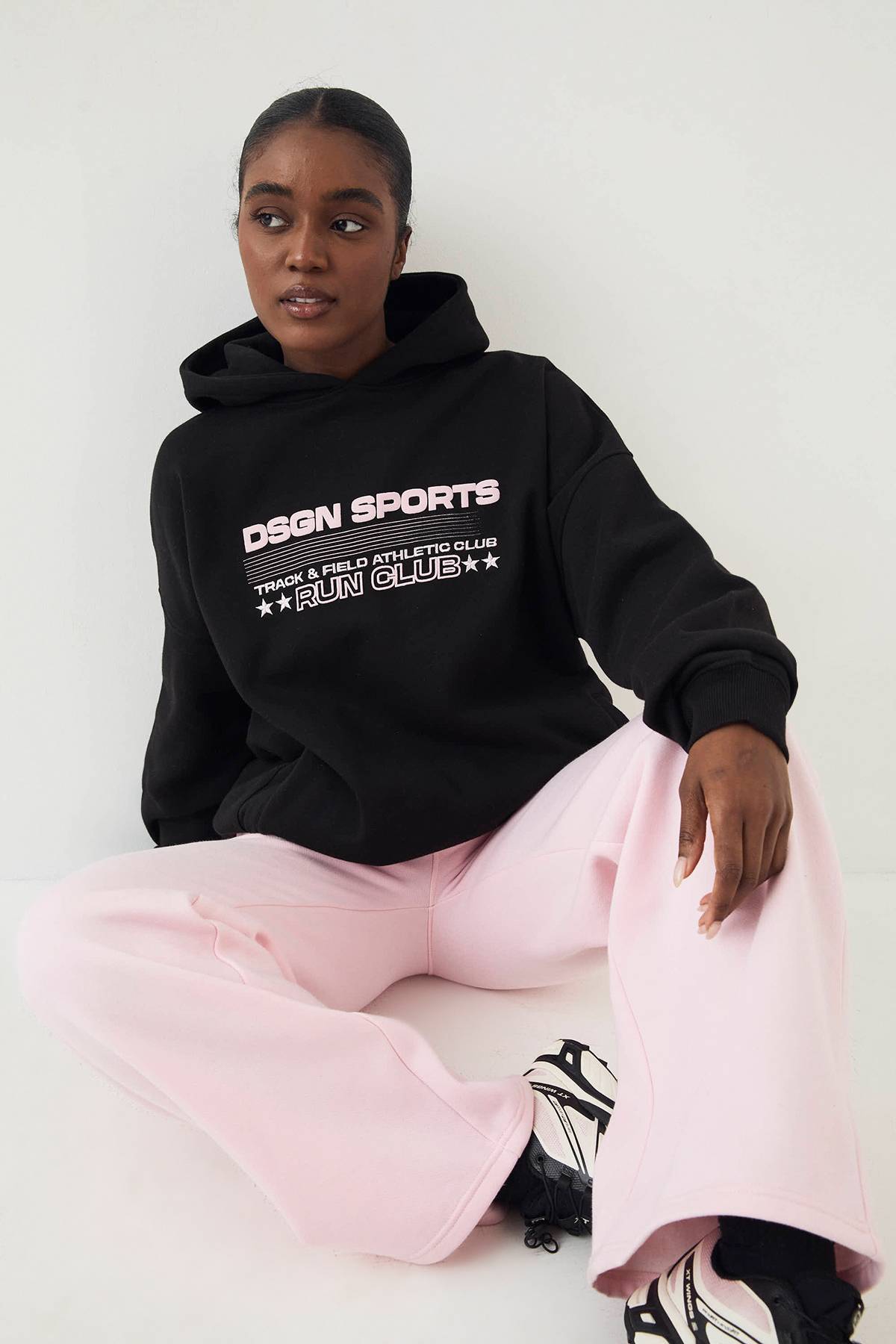 Sweat à Casynthétiqueche Oversize DSGN Studio Sport