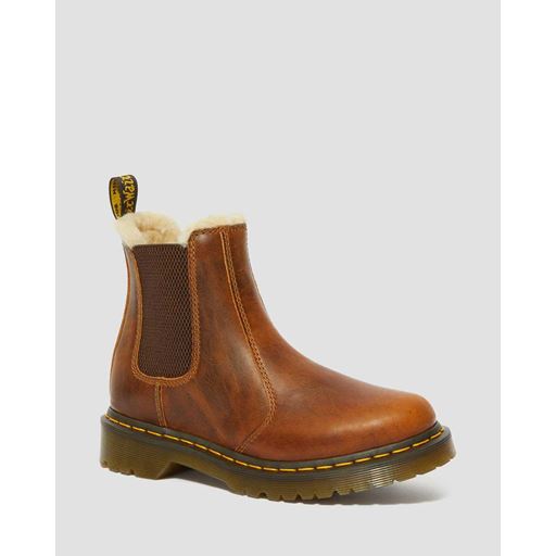 Dr. Martens Leonore Støvler, Butterscotch Orleans, 37