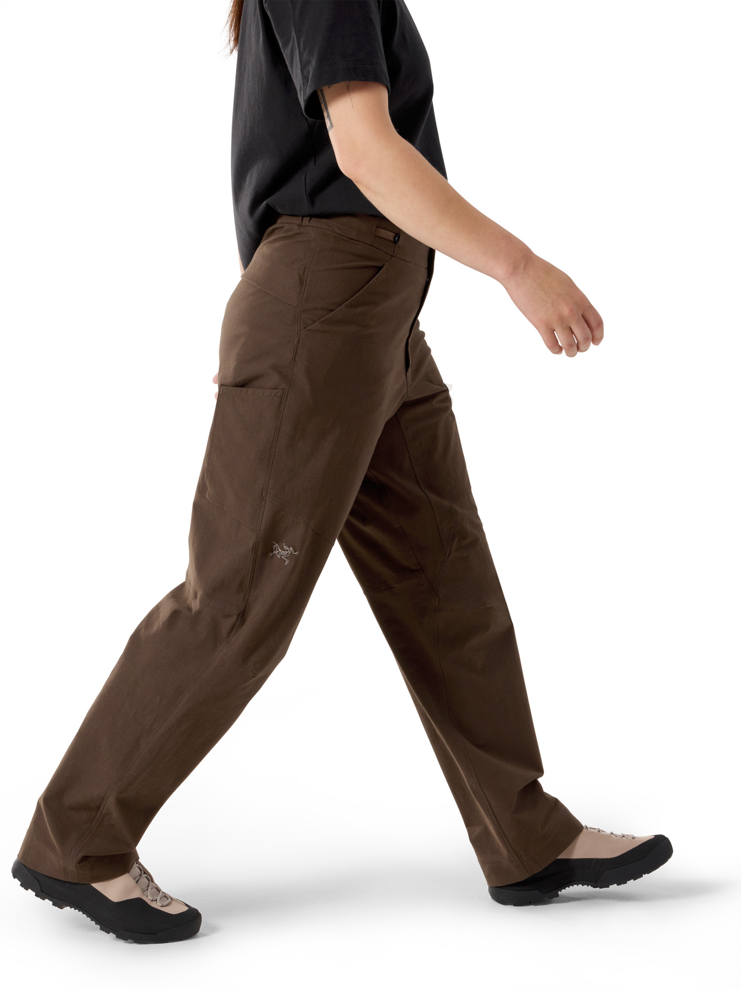 Clarkia Cotton Pant W Wide Leg