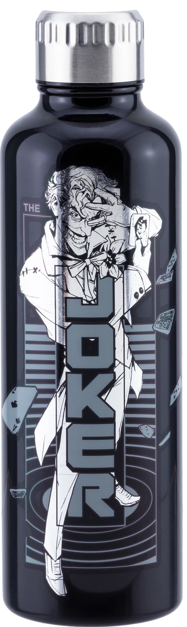 Play Batman vandflaske i metal 500ml