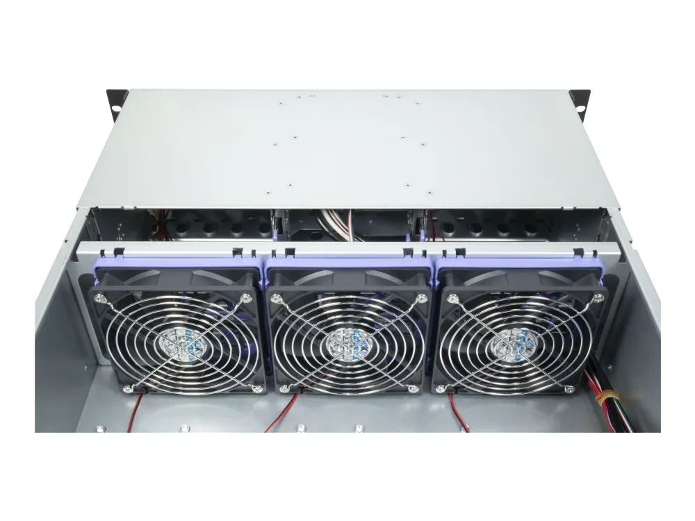 Inter-Tech IPC 3U-30765 - Rack-monterbar - udvidet ATX - ingen strømforsyning (ATX) - USB