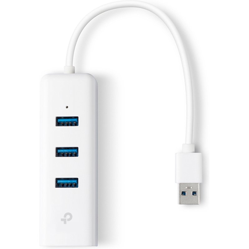 TP-Link UE330 station d'accueil Avec fil USB 3.2 Gen 1 (3.1 Gen 1) Type-A Blanc