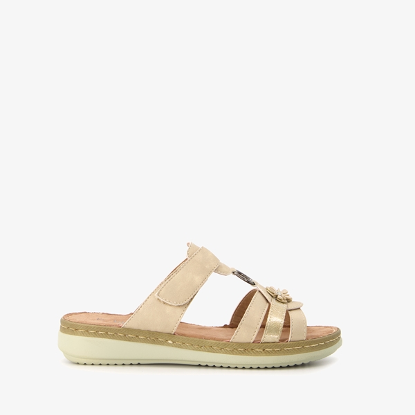 Blue Box dames slippers goud