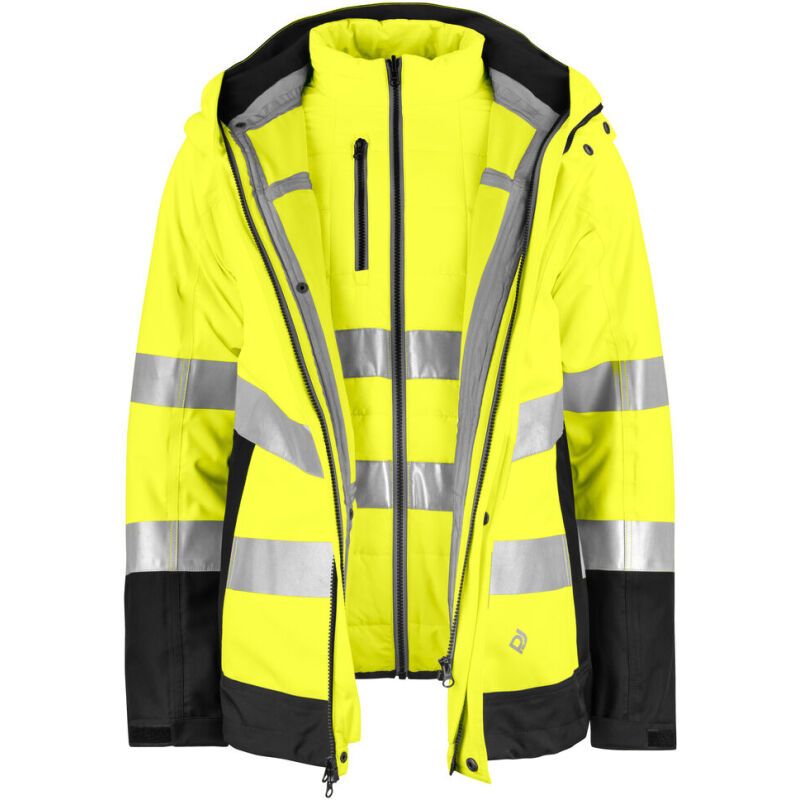 ProJob 6445 PARKA 3 EN 1 - EN ISO 20471 CLASSE 3/2 - EN 343 3/2