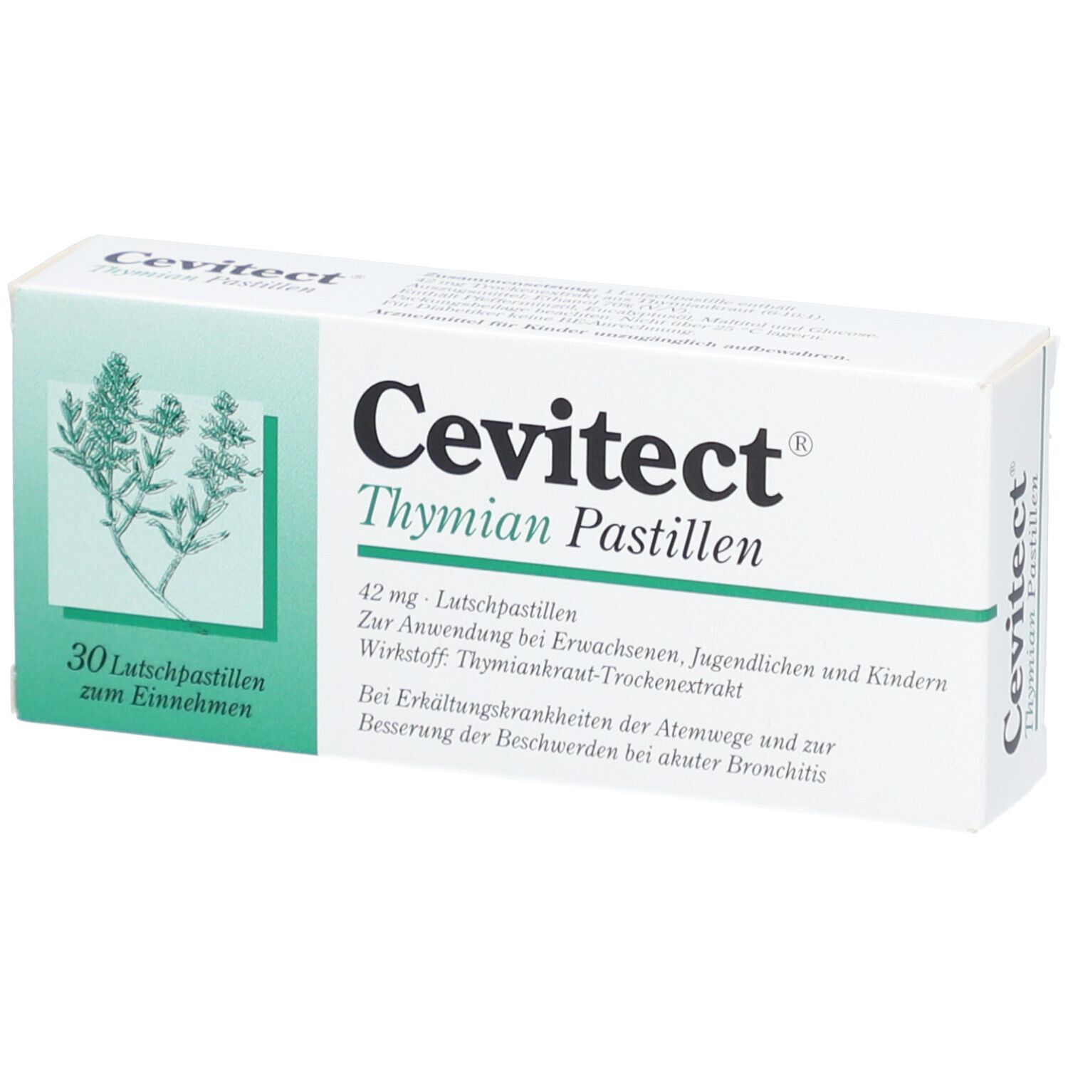 Cevitect® Thymian Pastillen
