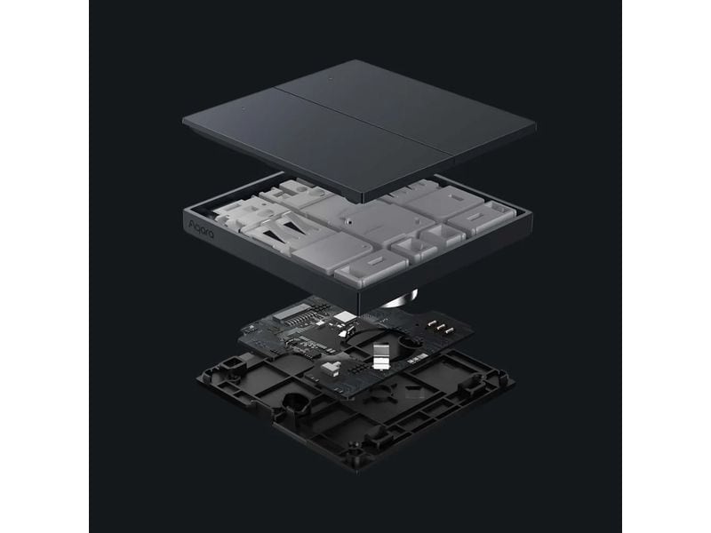 Aqara Wirless Funkschalter T1 Grau Smart Funkschalter
