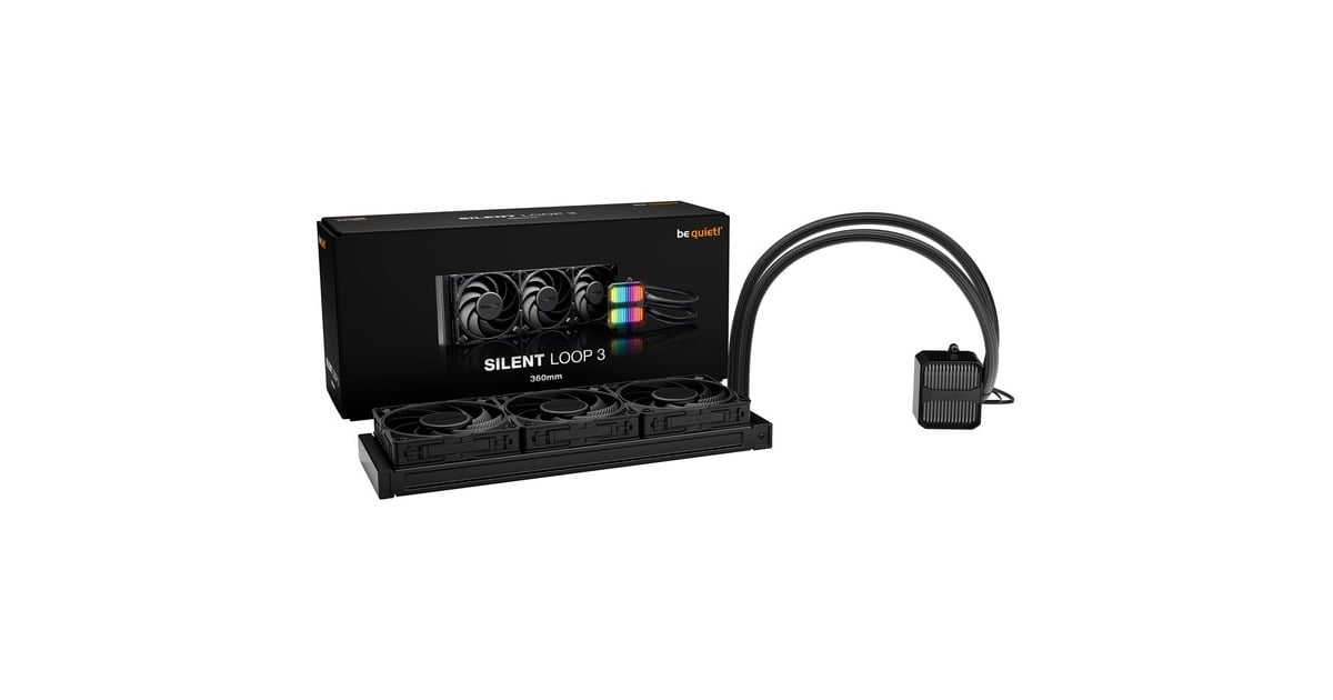 be quiet!Silent Loop 3 360 mm waterkoeling  (4-pin PWM)