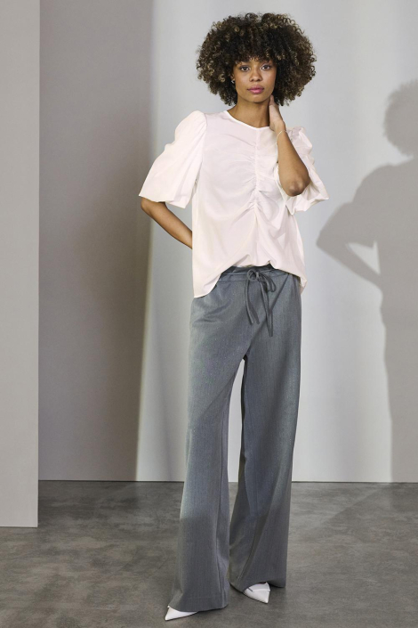 Culture ecru dames blouse