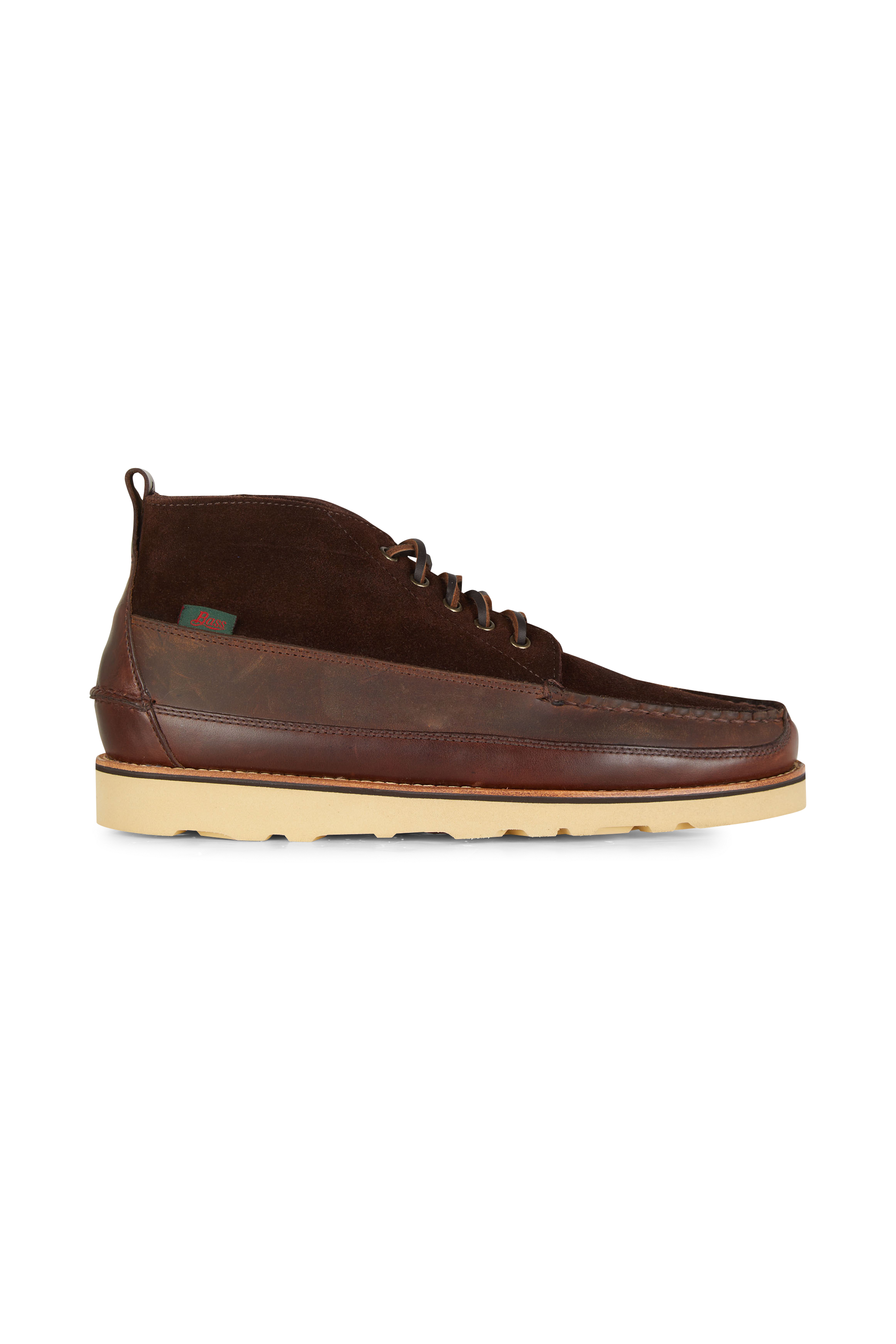 G.H. BASS & CO. Bottes CAMP MOC III RANGER  Marron