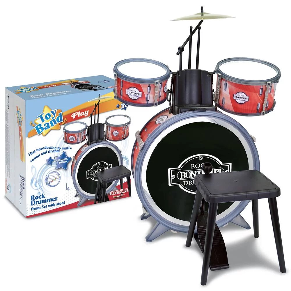BATTERIE 3 FUTS ROCK DRUMMER