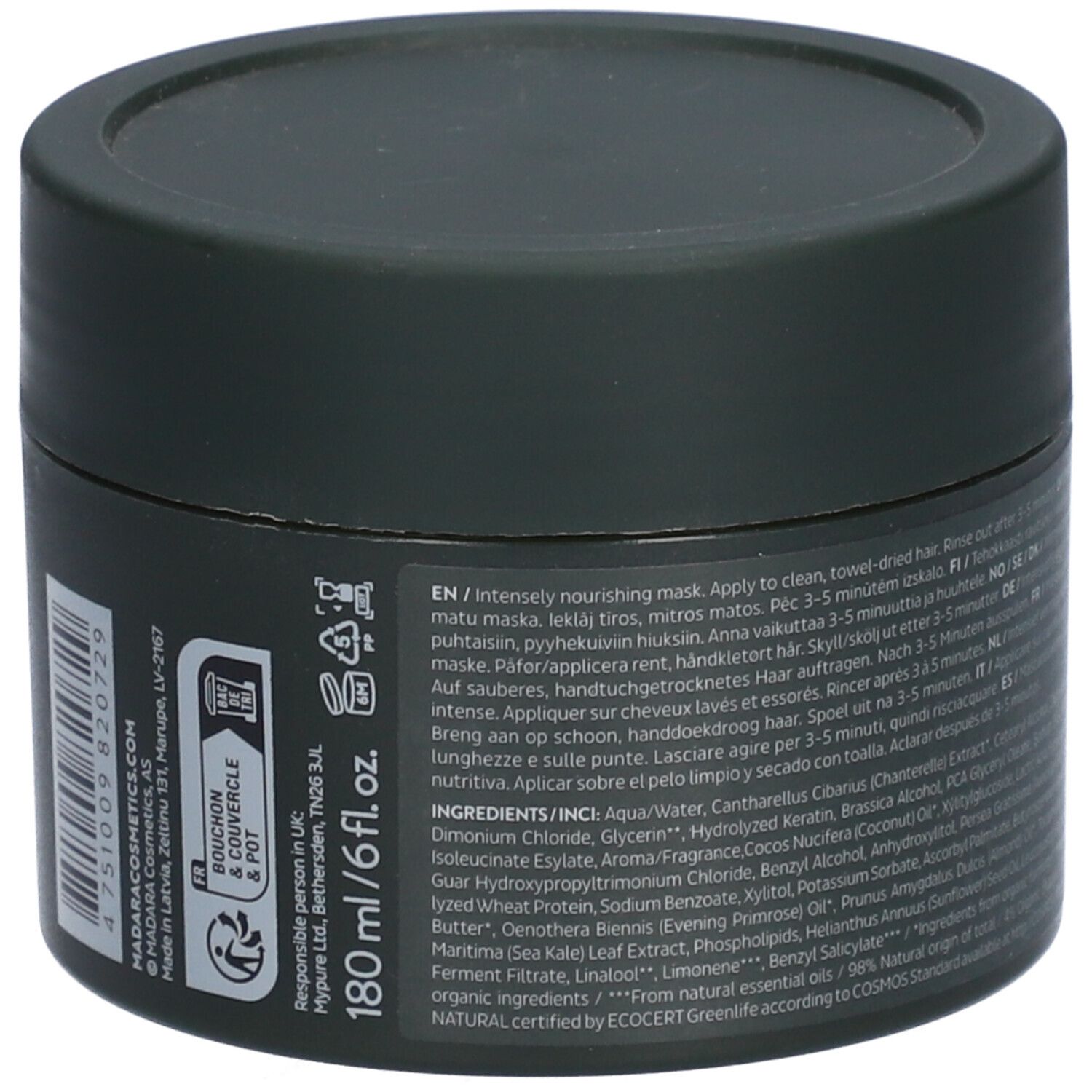 Madara FEED Repair and dry Rescue Hair Mask 180ml