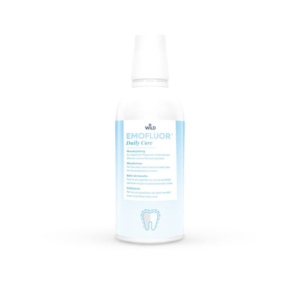 EMOFLUOR Daily care Mundspülung Petfl 500 ml
