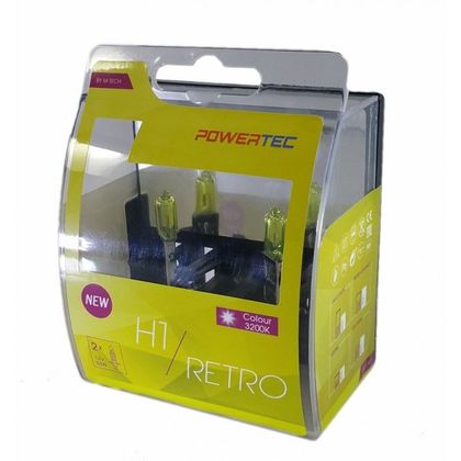 Ampoule Brazoline VINTAGE JAUNE H1 12V 55W Universel