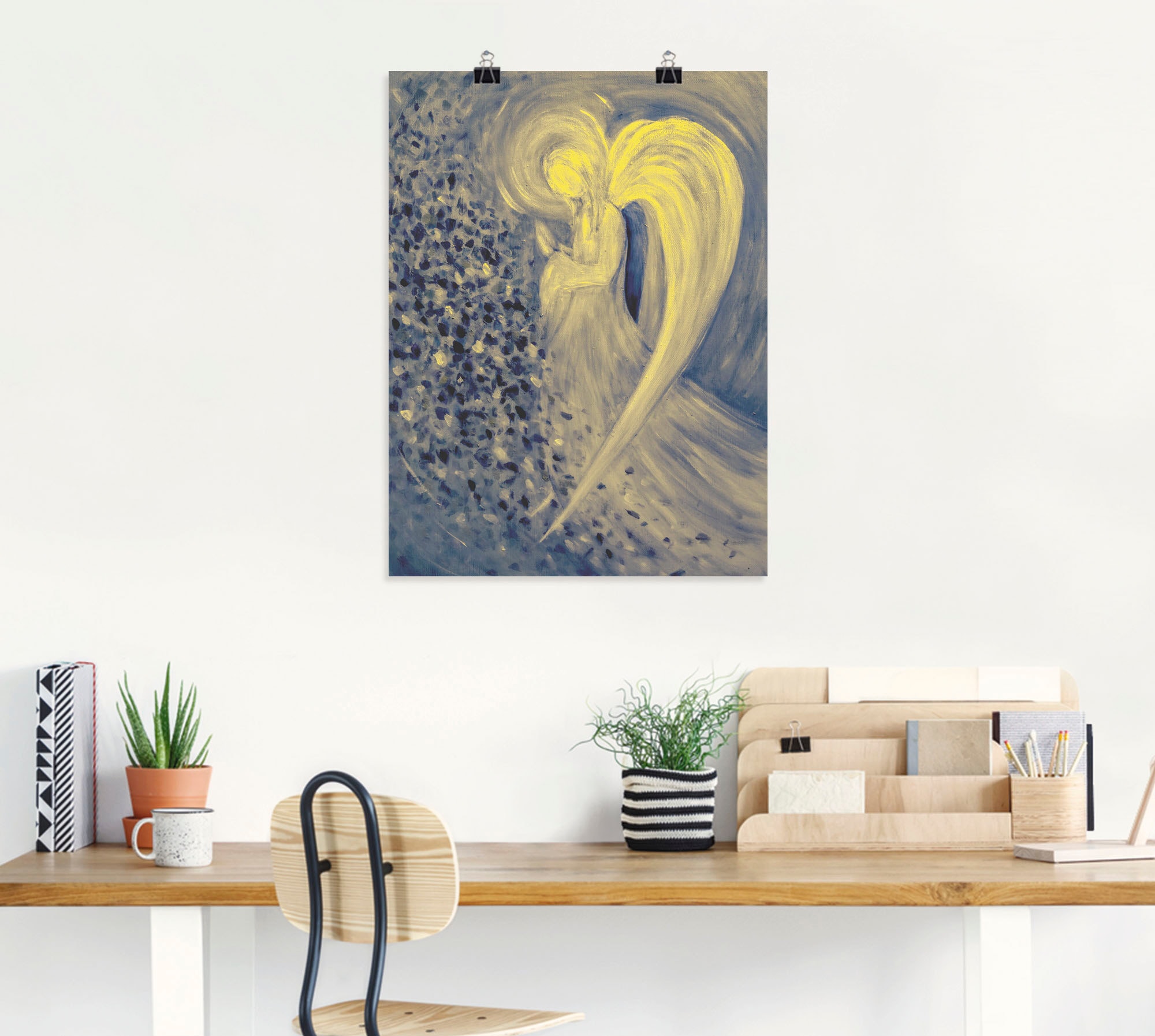 Artland Poster »Engel der Nacht« Religion 1 Stk. tlg. als Leinwandbild, Poster, Wandaufkleber in verschied. Grössen