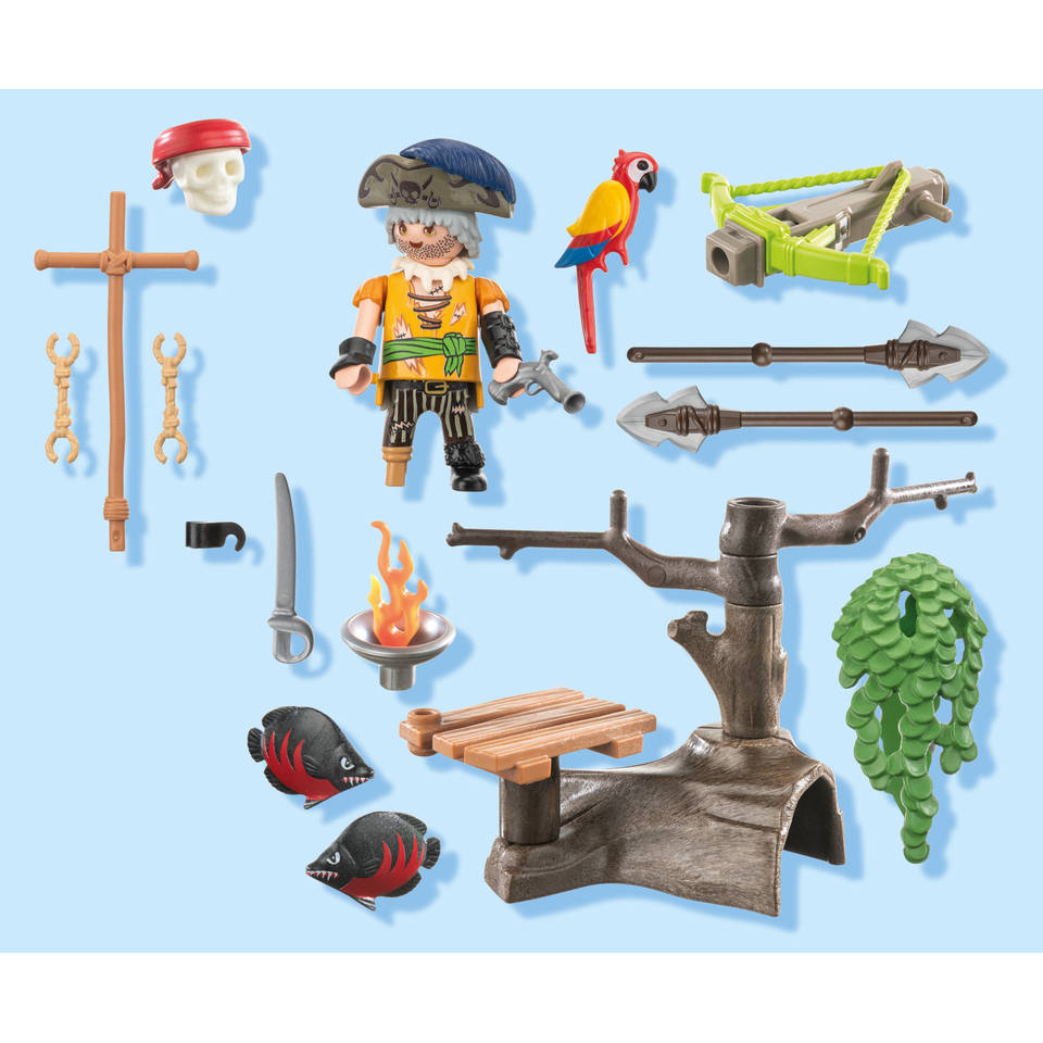 PLAYMOBIL Pirates piraat met ballista 71795