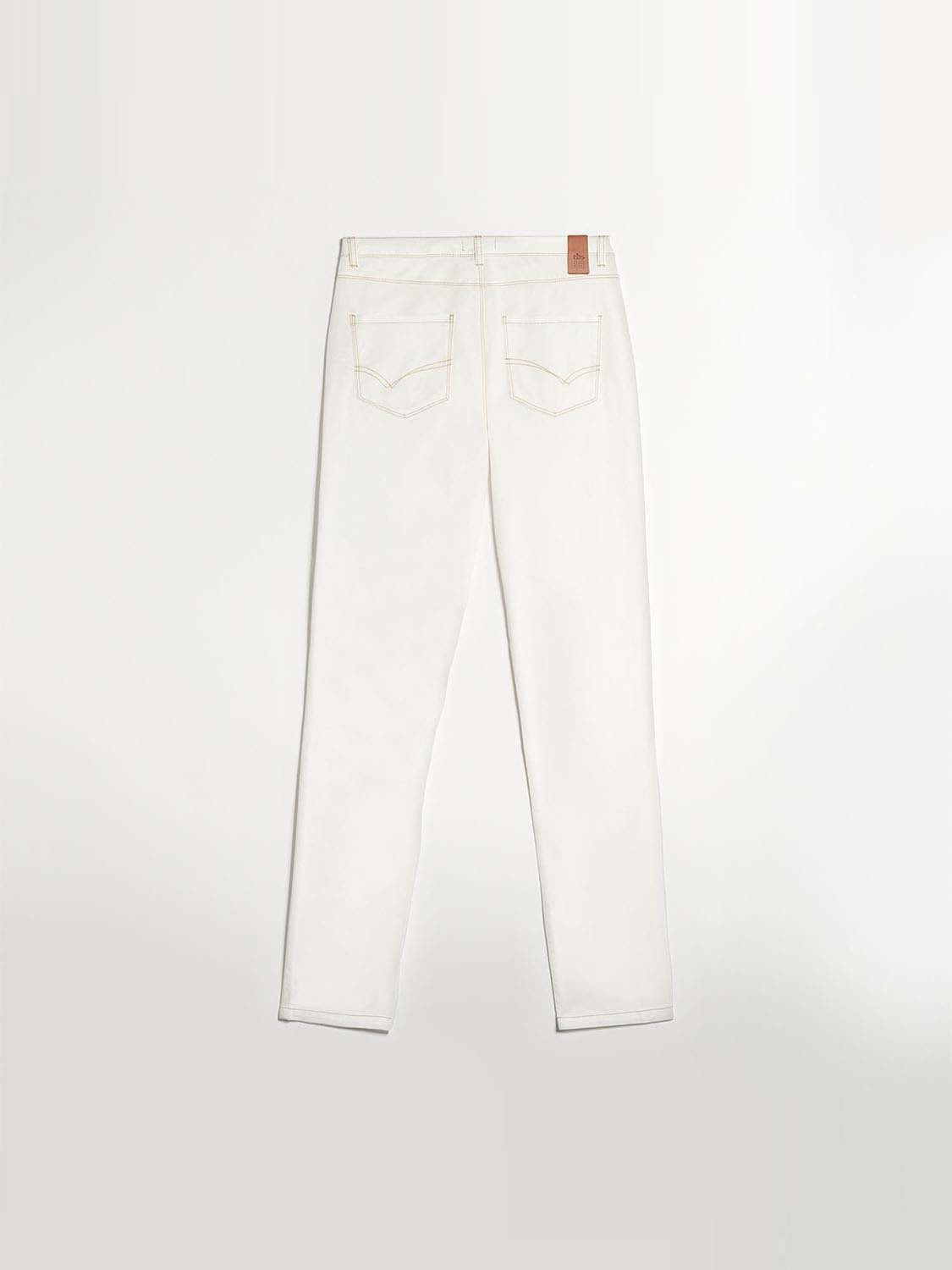 Pantalon Femme Matière Eco-Conçue Blanc