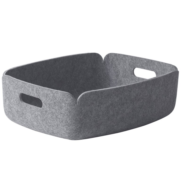 Muuto Restore Tray opbergmand 32x12 grijs
