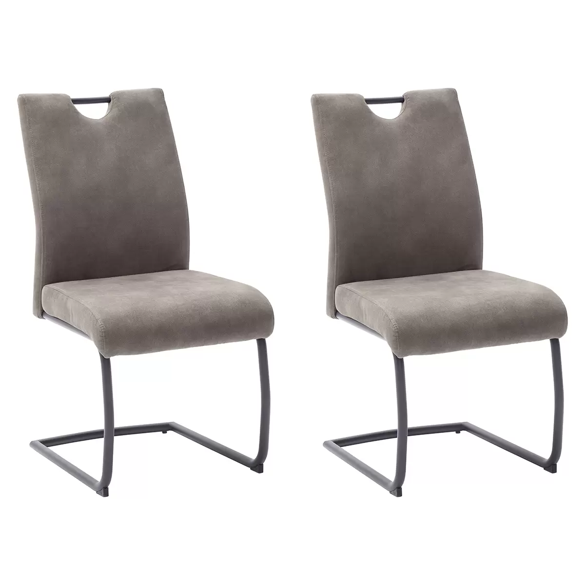 Stuhl Acroma grau,schwarz