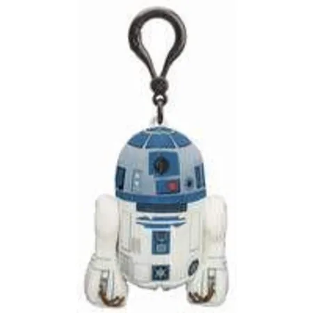 JoyToy Star Wars: Plüsch-Schlüsselanhänger R2-D2 mit Sound 10 cm