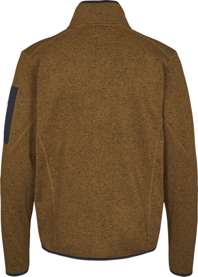H2O Melvin Knit fleecetrøje Brun