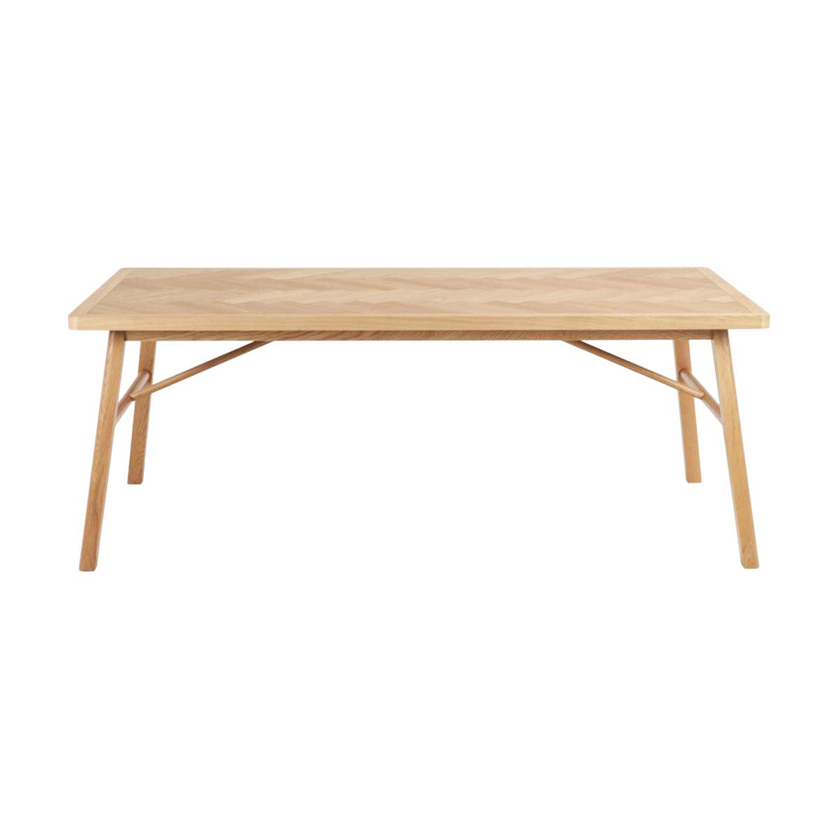 Eettafel Gwen visgraat Naturel
