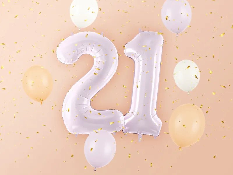 2 Jaar Cijfer Ballon Paars Leeg 72cm